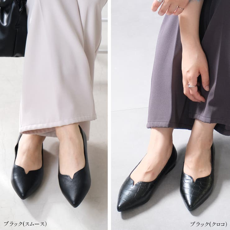 Vカット デザインパンプス レディース | AmiAmi | 詳細画像15 