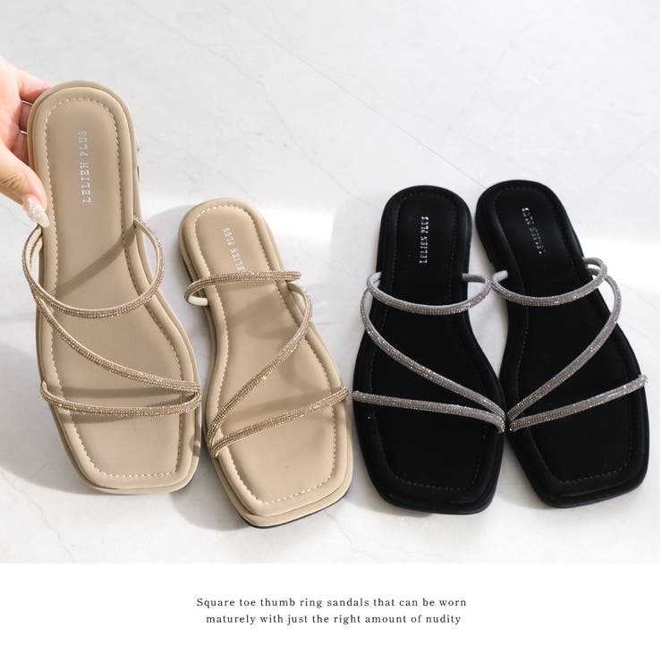 フラット ストラップ サンダル レディース | AmiAmi | 詳細画像15 