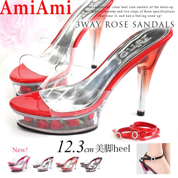厚底サンダル厚底ストーム バラ クリア 品番 Bnzs Amiami アミアミ のレディース ファッション通販 Shoplist ショップリスト