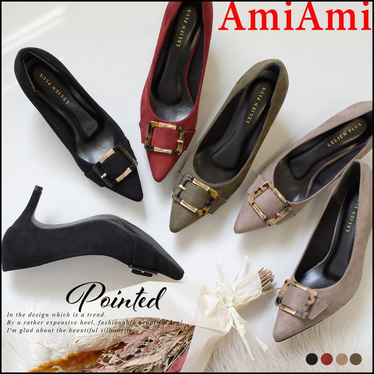 モチーフ付き 低反発 パンプス レディース 品番 Bnzs Amiami アミアミ のレディースファッション通販 Shoplist ショップリスト