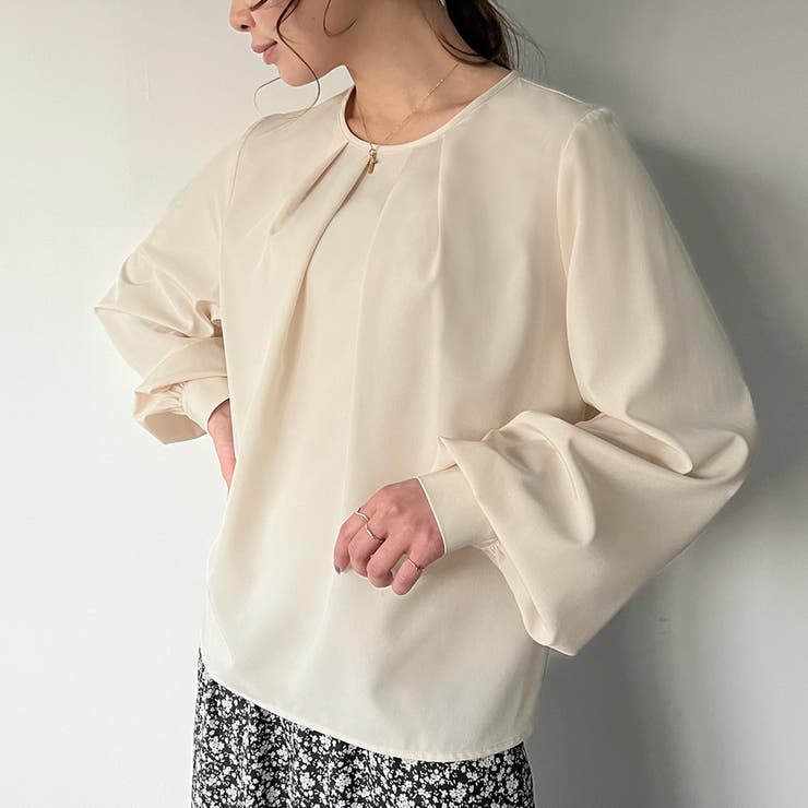 フロントタックブラウス | JUNOAH | 詳細画像10 