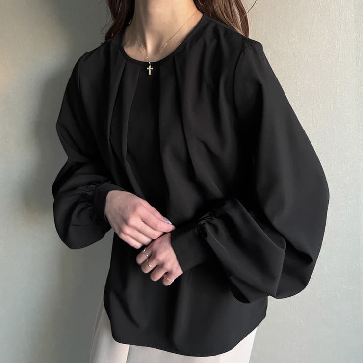 フロントタックブラウス | JUNOAH | 詳細画像13 