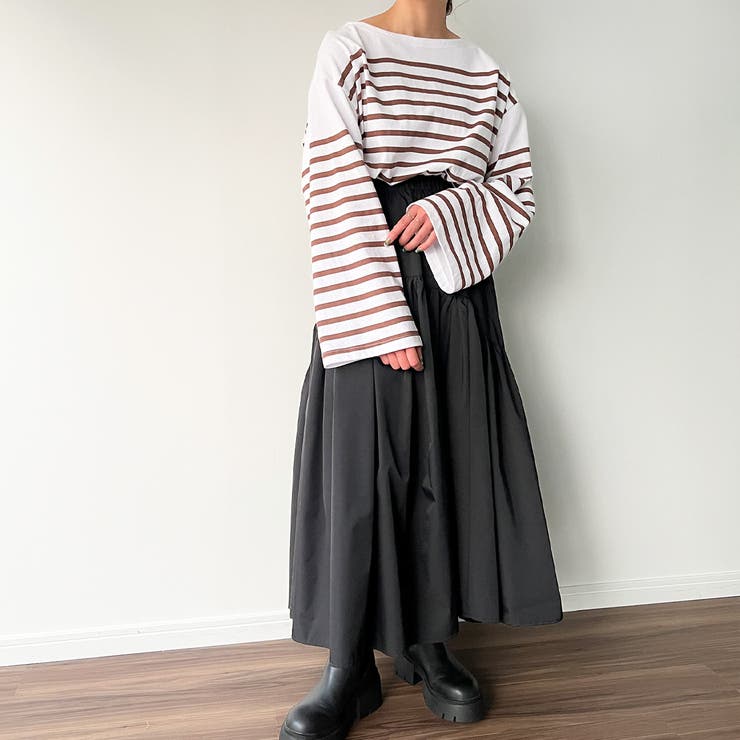 商品画像：ボーダーカットBIGプルオーバー｜ファッション通販のSTRIPE CLUB 3