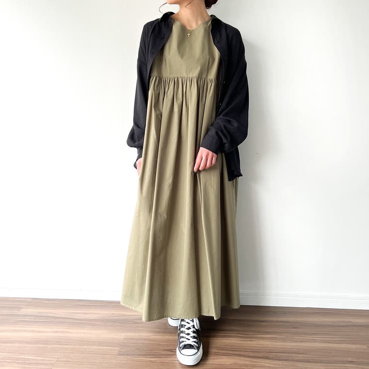 リネンブレンドオーバーサイズシャツ[品番：AMTW0005190]｜JUNOAH