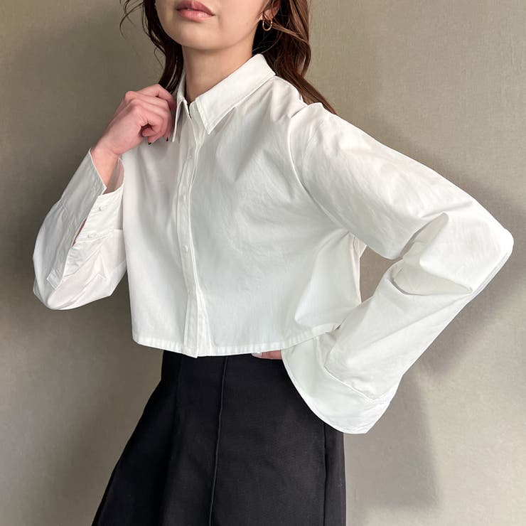 最新エルメス コットンクロップドシャツ[品番：AMTW0005191]｜JUNOAH Mサイズ