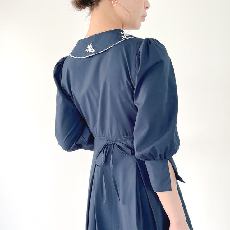 【Amour moier】belt sleeveless one-piece_2color ☆韓国人気☆ 体型カバーすそ配色ミニワンピース水着（水着）｜deux amour
