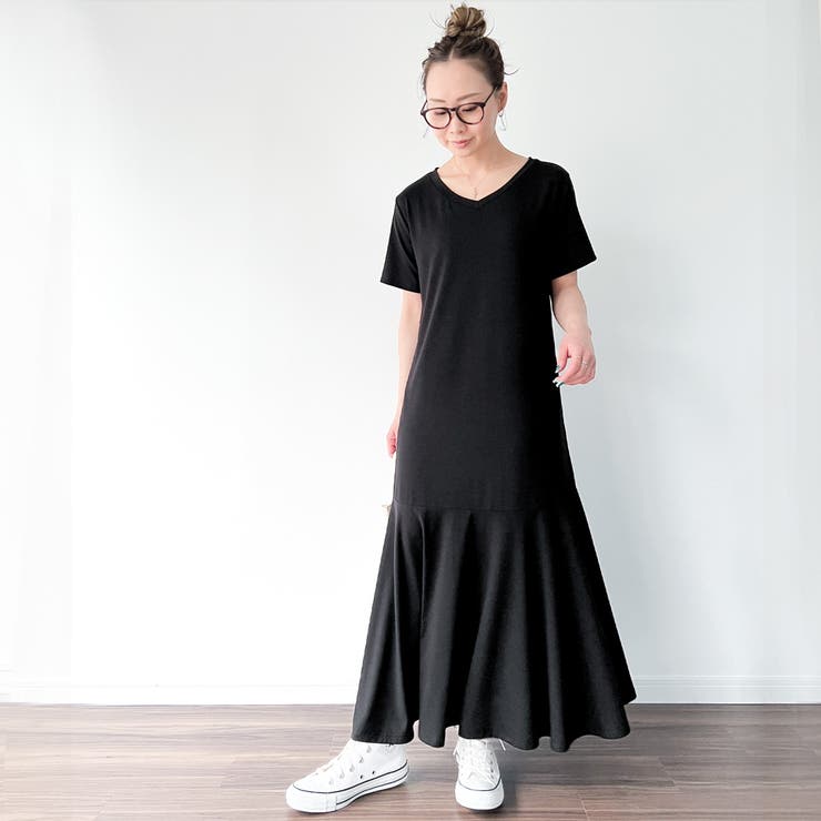 marno Anja dress ワンピース　S マーメイドフレアワンピ―ス(ワンピース) | A de a.v.v｜イトキン