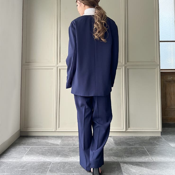 オーバーサイズジャケットセットアップ[品番：AMTW0004315]｜JUNOAH