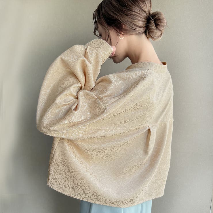 しょうさま専用 極美品✨オーラリー　近年　スタンドカラーシャツ　ライトベージュ アピタ阿久比】わたしの良品｜オーガニックリネン洗いざらし