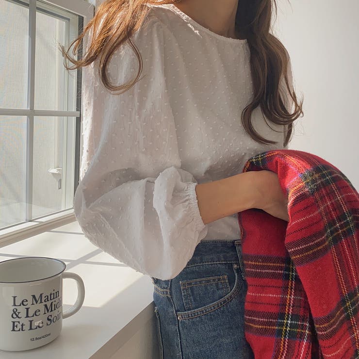 ドビードットブラウス | LAUIR | 詳細画像3 