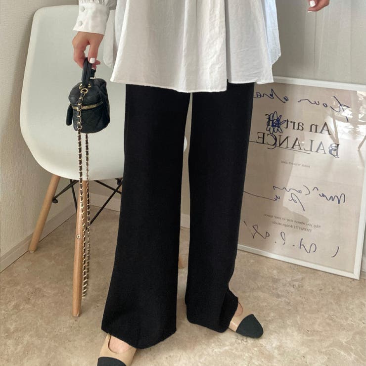 ニットストレートパンツ | LAUIR | 詳細画像10 