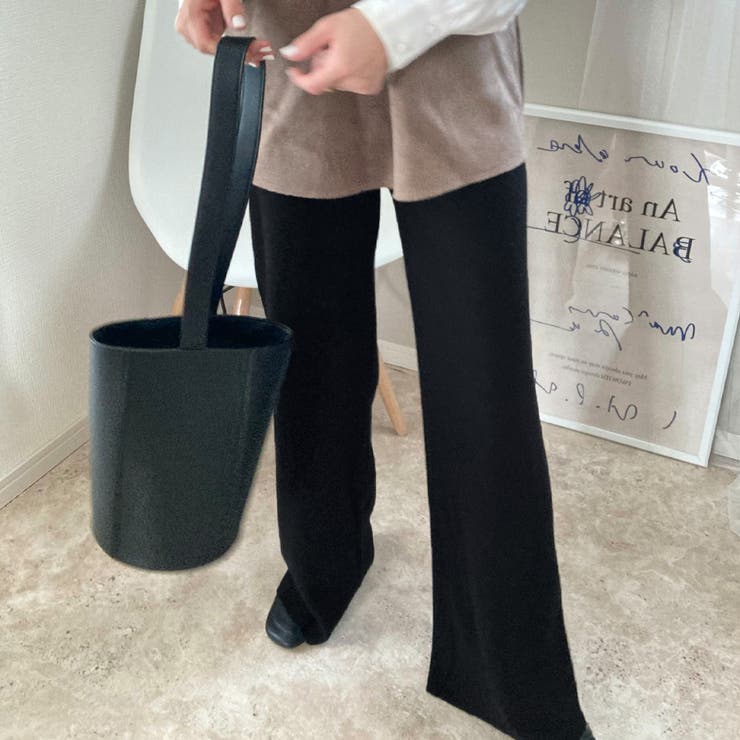 ニットストレートパンツ | LAUIR | 詳細画像12 