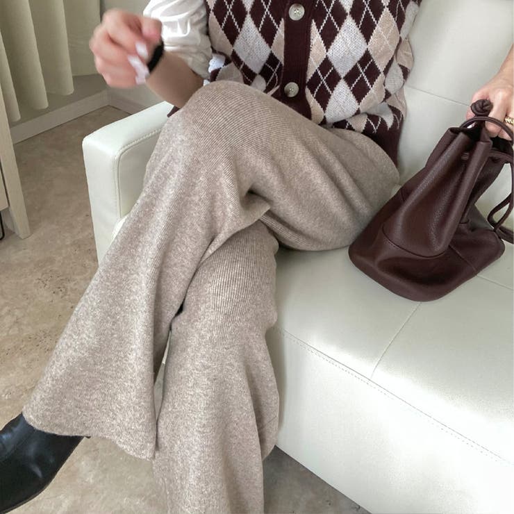 ニットストレートパンツ | LAUIR | 詳細画像8 