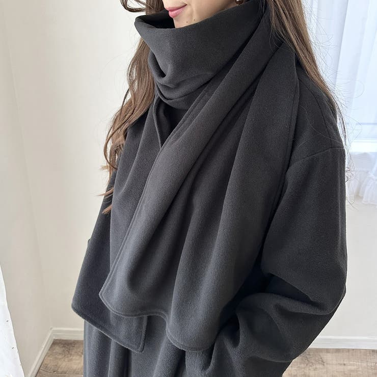 nae. ナエ】 ノーカラー コート マフラーコート 【公式通販】 nae. ナエ】 ノーカラー コート マフラーコート 【公式通販】
