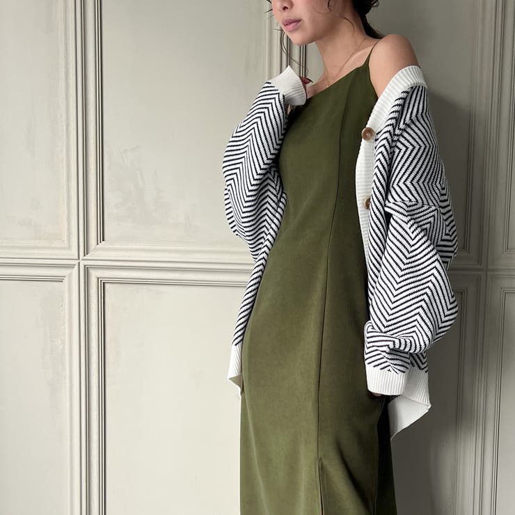 ピーチスキンIラインキャミワンピース | JUNOAH | 詳細画像23 