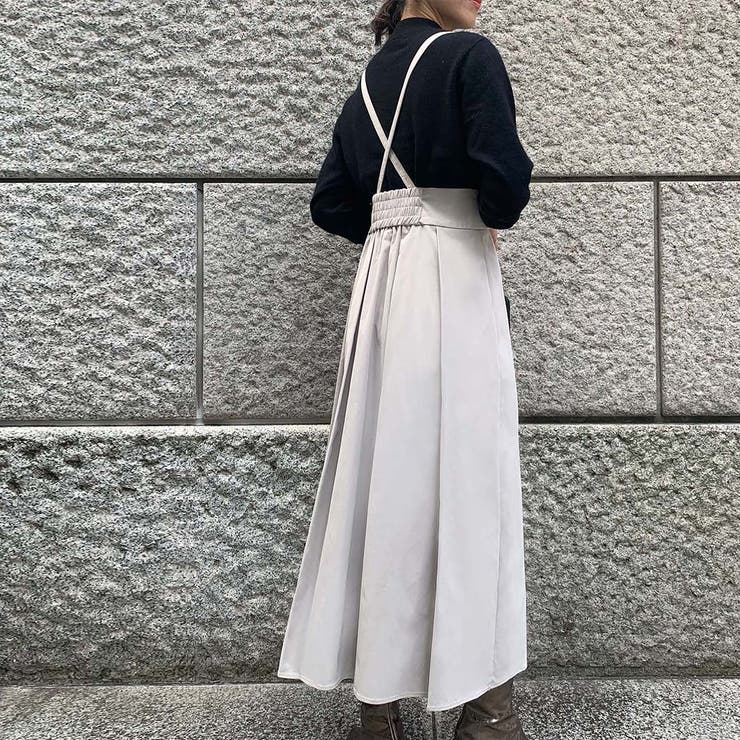 ハイウエストジャンパースカート | JUNOAH | 詳細画像7 