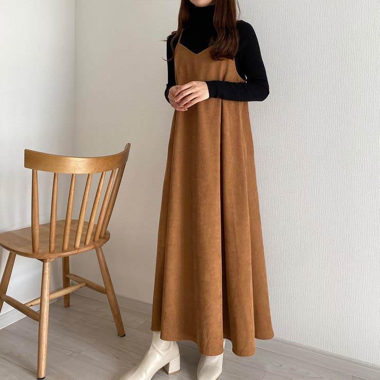 URBAN RESEARCH ITEMS｜コーデュロイスキッパーワンピース
