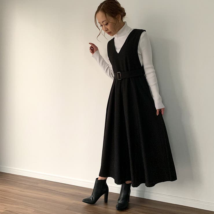 ジャンパースカート ふんわり 無地 品番 Amtw Junoah ジュノア のレディースファッション通販 Shoplist ショップリスト