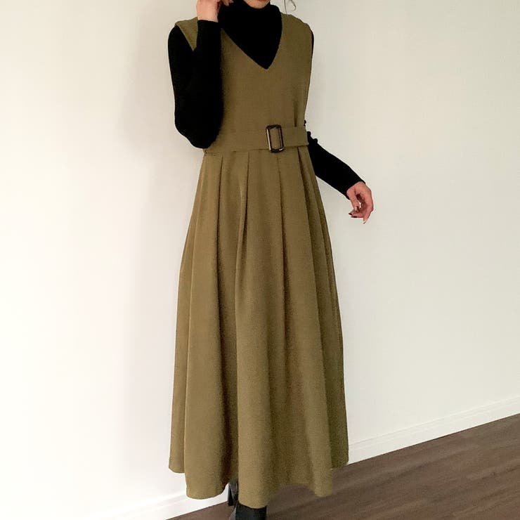 ジャンパースカート ふんわり 無地 品番 Amtw Junoah ジュノア のレディースファッション通販 Shoplist ショップリスト