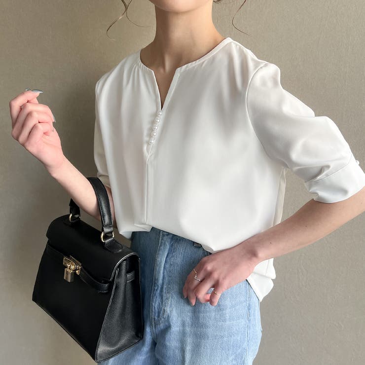 AGNONA 半袖ブラウス 1.jpg