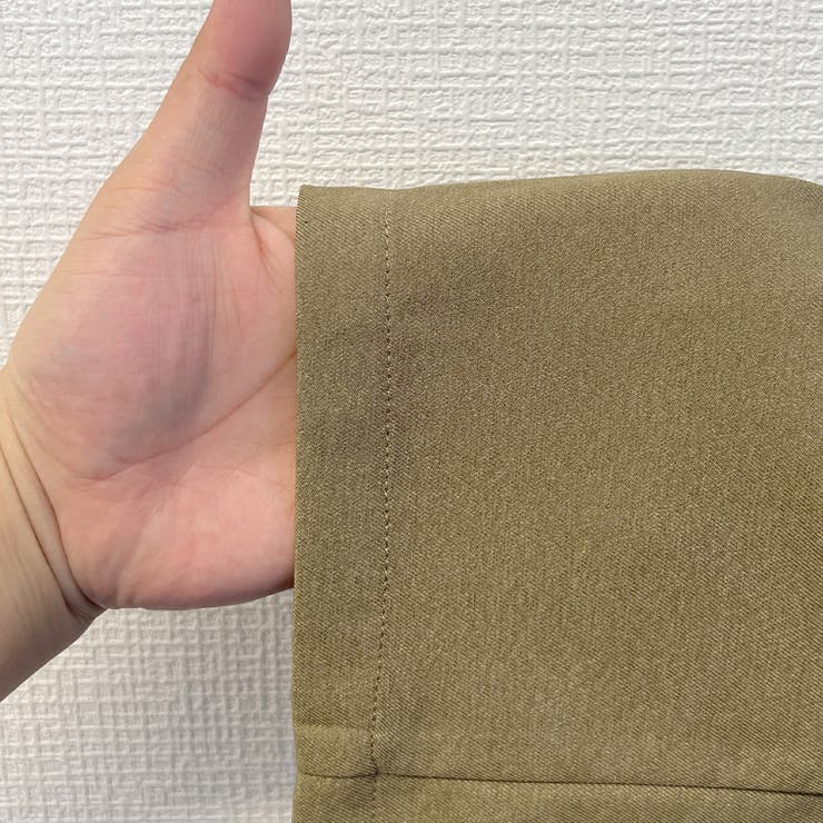 Evisen ブラウン ダブルプリーツ スラックス XL Evisen ブラウン