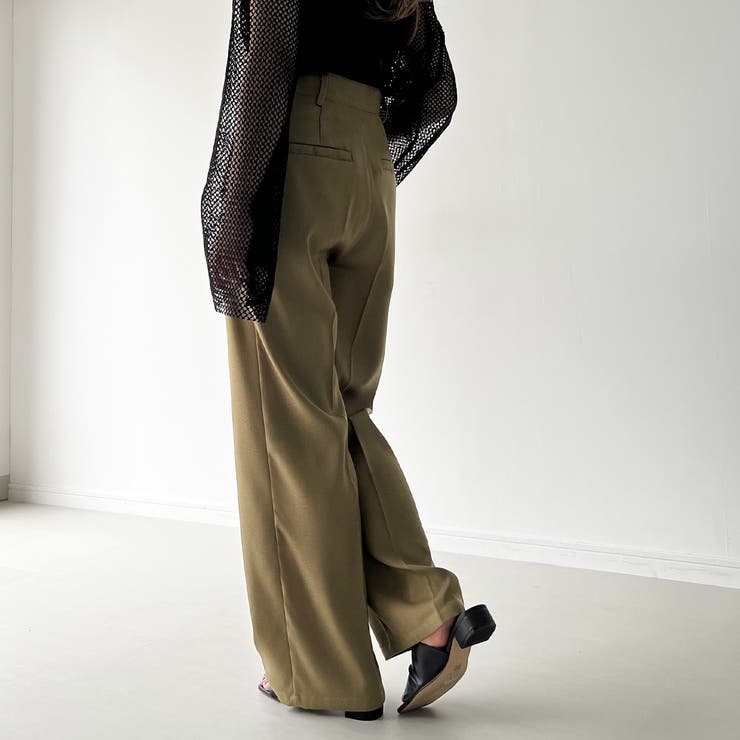 ジュンアシダ 近年モデル パンツ スラックス チェック チャコールグレー 11
