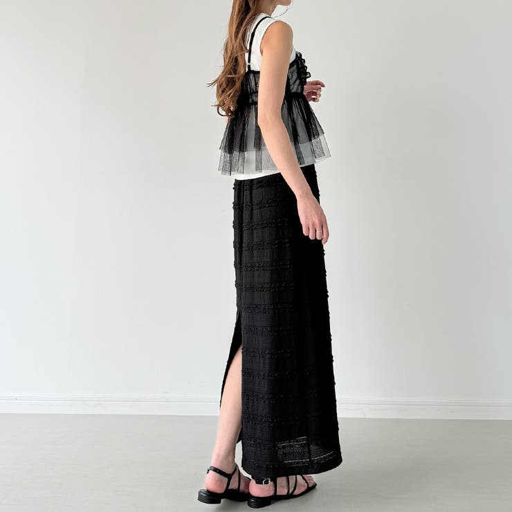 チュールビスチェセットトップス | JUNOAH | 詳細画像16 