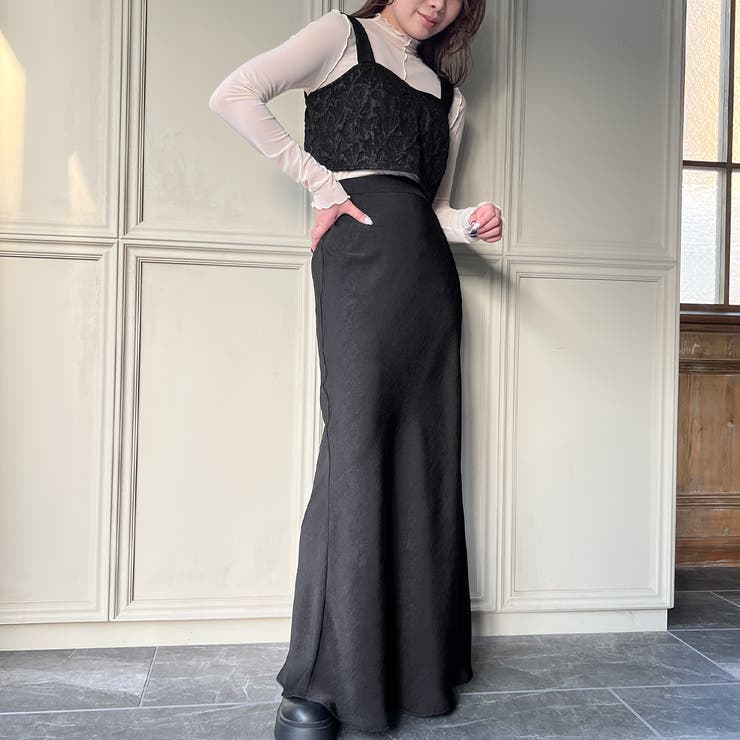 ジャガードビスチェベスト | JUNOAH | 詳細画像8 