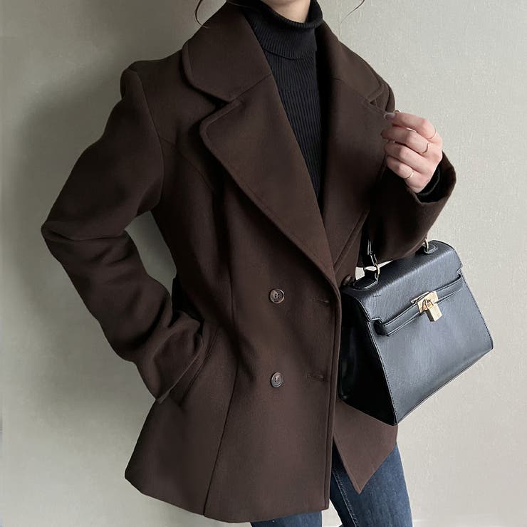 ミドルフレアチェスターコート[品番：AMTW0009708]｜JUNOAH（ジュノア