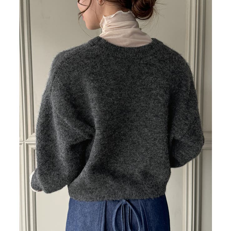 リボンシャギーニット | JUNOAH | 詳細画像3 