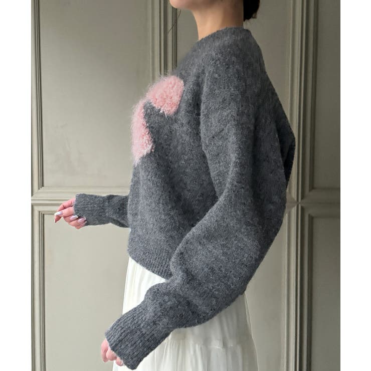 リボンシャギーニット | JUNOAH | 詳細画像7 