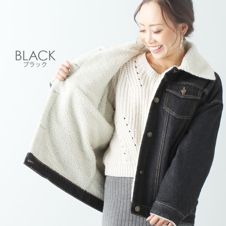 デニムボアジャケット[品番：AMTW0000667]｜JUNOAH（ジュノア ）の