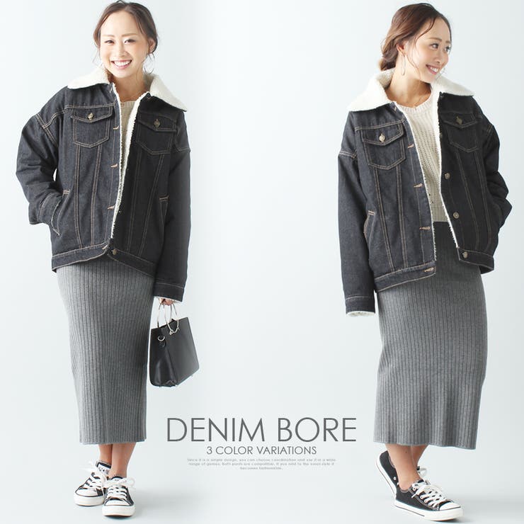デニムボアジャケット[品番：AMTW0000667]｜JUNOAH（ジュノア ）の