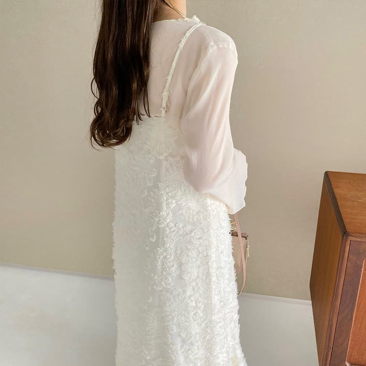 callautia ジャガードキャミワンピース | JUNOAH | 詳細画像12 