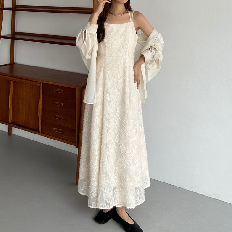 callautia ジャガードキャミワンピース | JUNOAH | 詳細画像27 