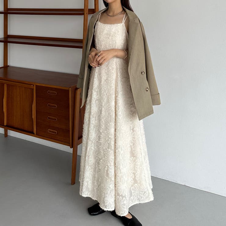 callautia ジャガードキャミワンピース | JUNOAH | 詳細画像29 