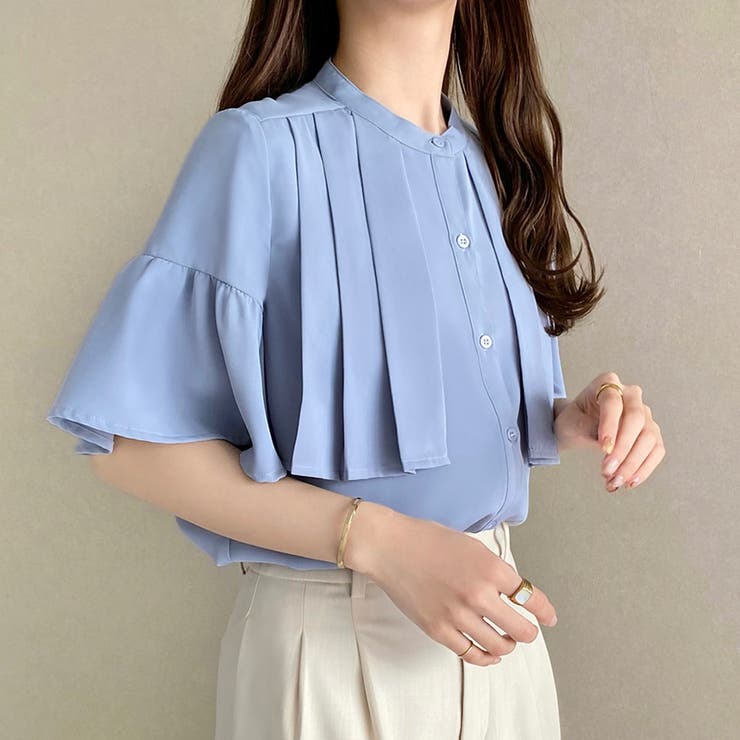 ヨークフリルブラウス|allureville OFFICIAL SITE / ONLINE SHOP