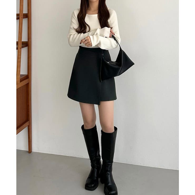 ラップスカート付ショートパンツ | outlet | axes femme online shop