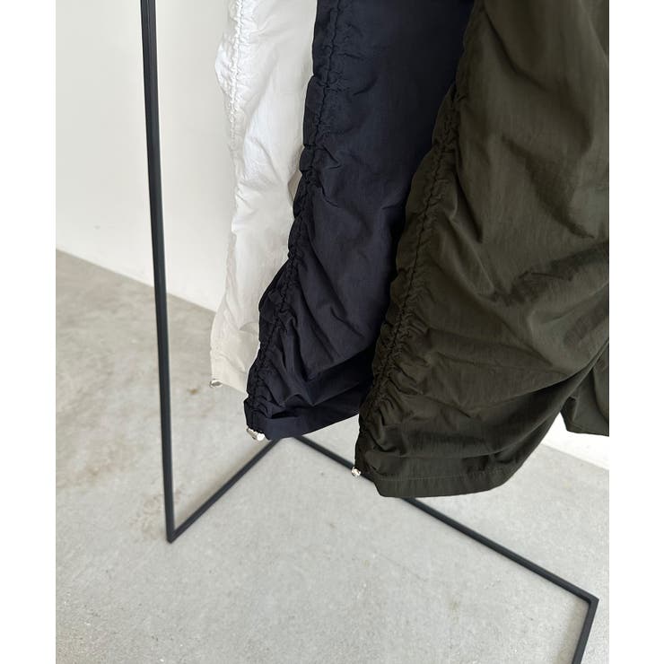 callautia ギャザーナイロンスカート | JUNOAH | 詳細画像13 