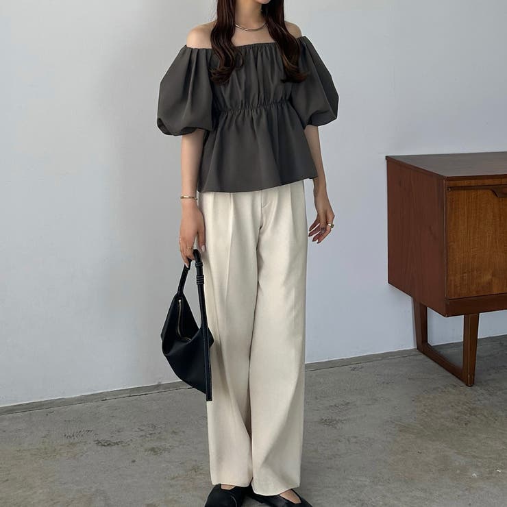 callautia オフショルブラウス | JUNOAH | 詳細画像11 