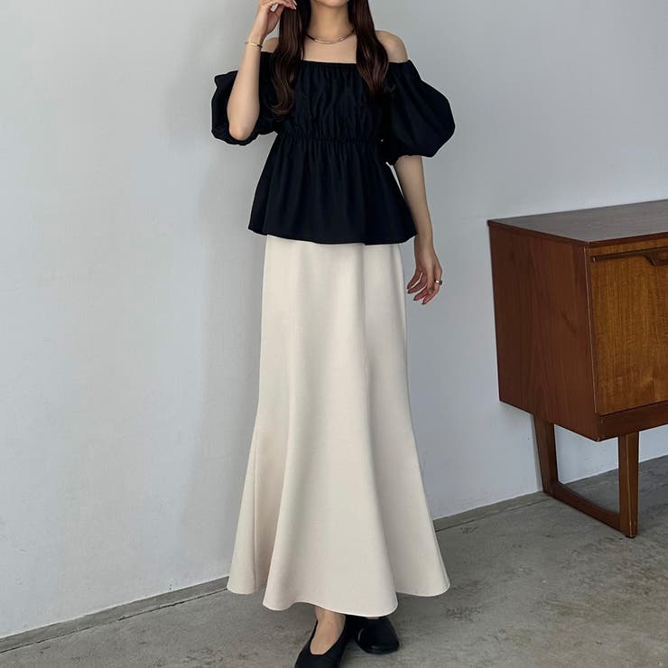 callautia オフショルブラウス | JUNOAH | 詳細画像4 