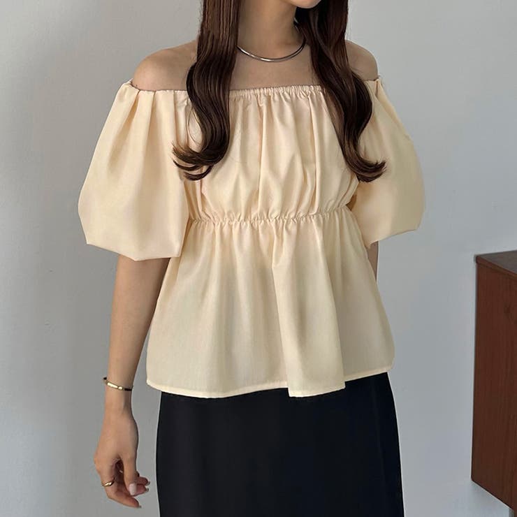 callautia オフショルブラウス | JUNOAH | 詳細画像5 