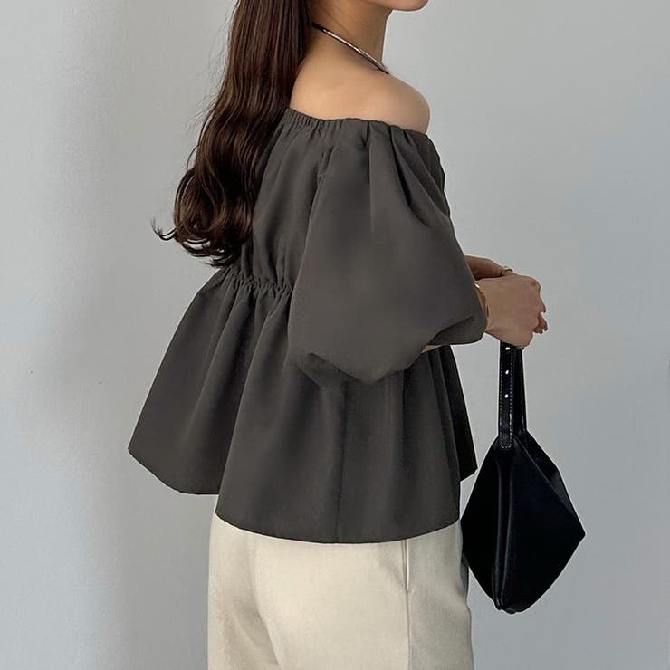 callautia オフショルブラウス | JUNOAH | 詳細画像9 