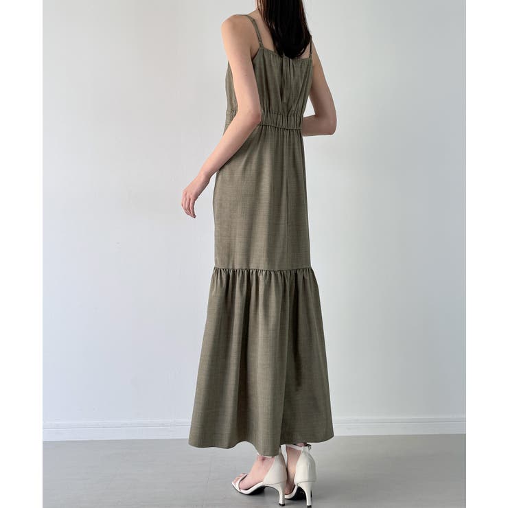 S・Mサイズ展開】ミックス編みニットワンピース