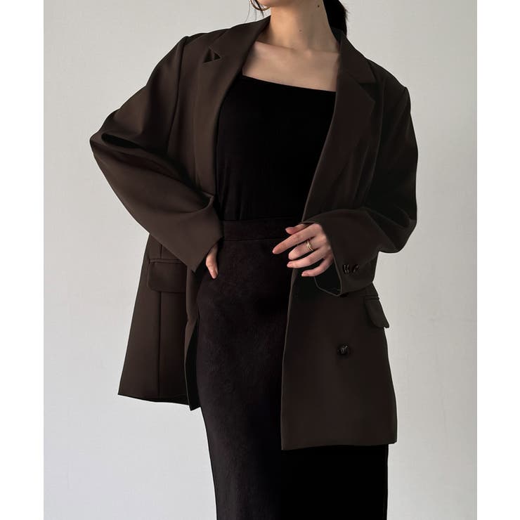 バックリボンテーラードジャケット＋ショートパンツSET | JUNOAH | 詳細画像17 