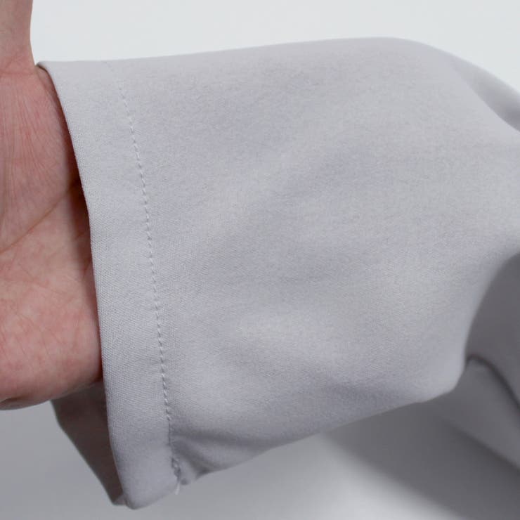 薄手7分袖シャツジャケット3点セットのセットアップ 7分袖テーラードジャケット … | JUNOAH | 詳細画像14 