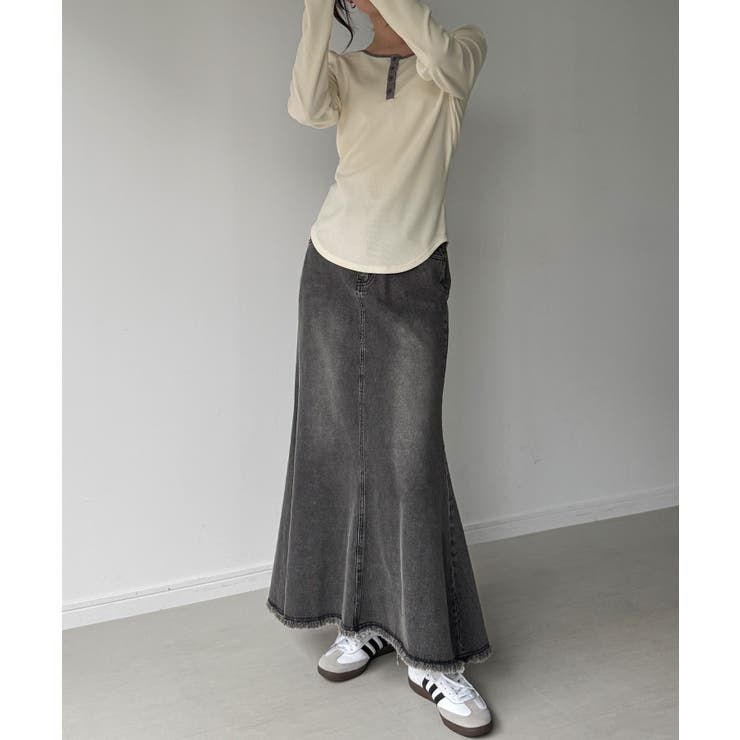 前後2way長袖パフスリーブカットソー | JUNOAH | 詳細画像18 