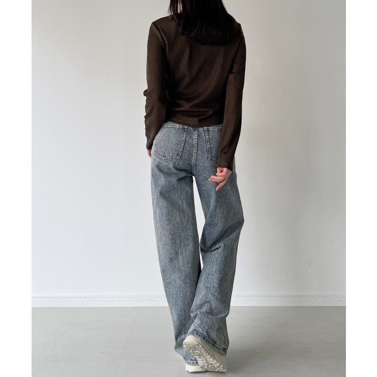 ドロストデザインリブカーディガン | JUNOAH | 詳細画像12 