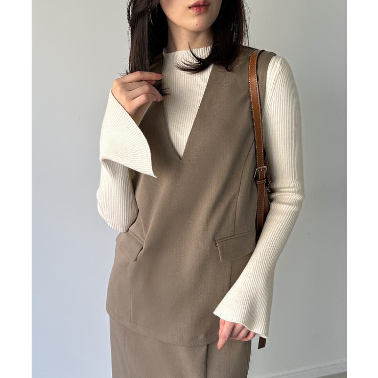 ベストセットアップ3点セット（薄手・裏地なし） | JUNOAH | 詳細画像14 