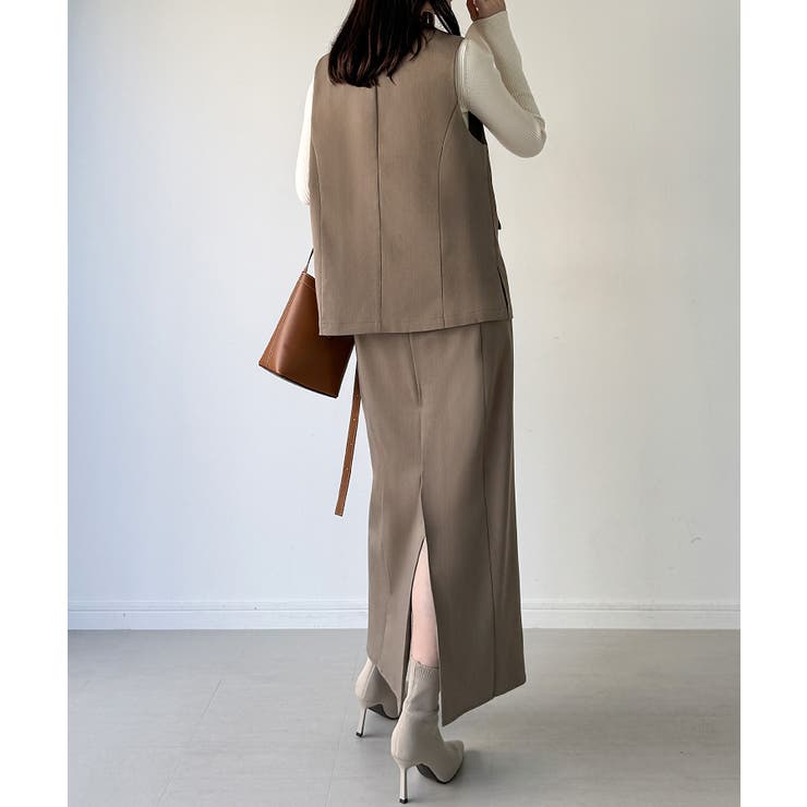 ベストセットアップ3点セット（薄手・裏地なし） | JUNOAH | 詳細画像15 